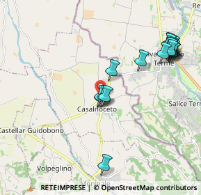 Mappa Strada Priv, 15052 Casalnoceto AL, Italia (2.2895)
