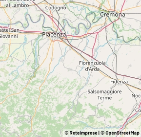 Mappa 29019 Carpaneto Piacentino PC, Italia (16.5345)