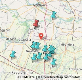 Mappa 42046 Reggiolo RE, Italia (14.83267)
