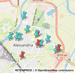 Mappa Via Spalto Marengo 44 Via, 15121 Alessandria AL, Italia (0.95583)