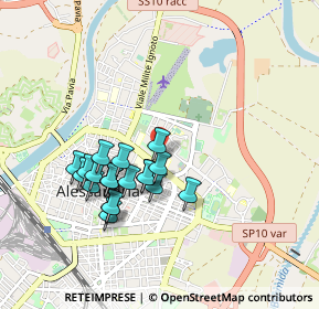 Mappa Via Spalto Marengo 44 Via, 15121 Alessandria AL, Italia (0.816)