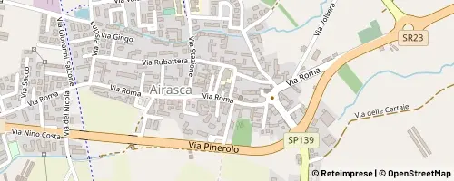 Mappa Airasca