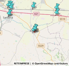 Mappa Via Pralormo, 10046 Poirino TO, Italia (5.23273)