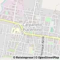 Map Carpaneto Piacentino