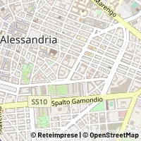 Mapa Alessandria
