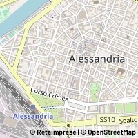 नक्शा Alessandria