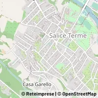 Mapa Godiasco Salice Terme