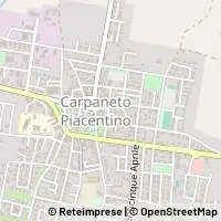 Kaart Carpaneto Piacentino