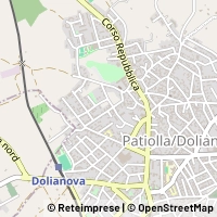 Hartă Dolianova