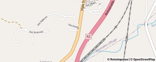 Mappa Montalto Uffugo