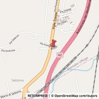 Mappa Via Trieste, 233, 87046 Montalto Uffugo, Cosenza (Calabria)