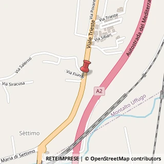 Mappa Via Trieste, 142, 87046 Montalto Uffugo, Cosenza (Calabria)
