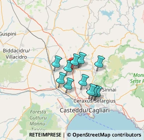 Mappa Via Roma, 09023 Monastir CA, Italia (10.18364)