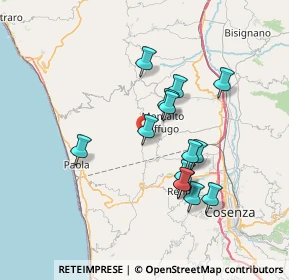 Mappa Contrada Caldopiano, 87030 San Vincenzo la costa CS, Italia (6.84714)