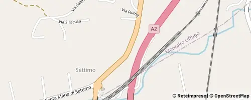 Mappa Montalto Uffugo