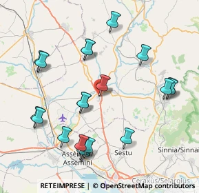 Mappa Via Progresso, 09023 Monastir CA, Italia (9.49)