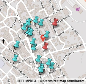 Mappa Via Progresso, 09023 Monastir CA, Italia (0.13333)