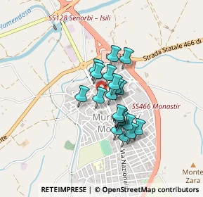 Mappa Via S. Sperate, 09023 Monastir CA, Italia (0.307)