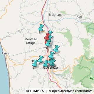 Mappa Via Agrigento, 87046 Montalto Uffugo CS, Italia (5.83923)