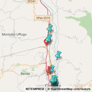 Mappa Via Agrigento, 87046 Montalto Uffugo CS, Italia (6.24857)