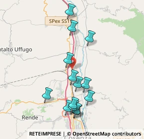 Mappa Contrada Settimo, 87036 Rende CS, Italia (4.24071)