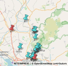 Mappa Via Mereu, 09041 Dolianova CA, Italia (9.5505)