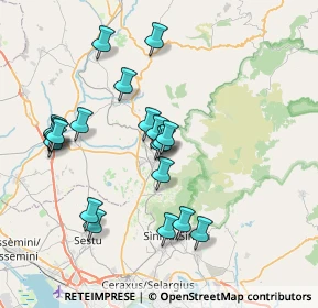 Mappa Via Mereu, 09041 Dolianova CA, Italia (8.0175)