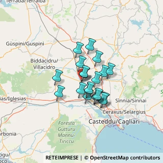 Mappa Viale Repubblica, 09034 Villasor CA, Italia (9.7985)