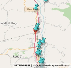 Mappa Autostrada del Mediterraneo, 87036 Rende CS, Italia (5.44714)