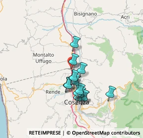 Mappa Autostrada del Mediterraneo, 87036 Rende CS, Italia (6.20933)