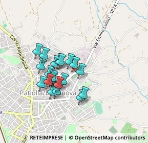 Mappa Via dei Partigiani, 09041 Dolianova CA, Italia (0.382)