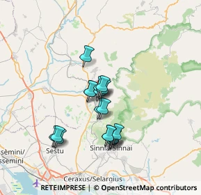 Mappa Via dei Partigiani, 09041 Dolianova CA, Italia (6.00111)