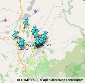 Mappa Via dei Partigiani, 09041 Dolianova CA, Italia (1.173)