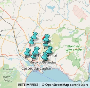 Mappa Via dei Partigiani, 09041 Dolianova CA, Italia (10.82429)