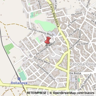 Mappa Via Alagon, 36, 09041 Dolianova, Medio Campidano (Sardegna)