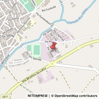 Mappa Via Tevere Villasor, 11, 09034 Villasor, Cagliari (Sardegna)