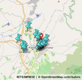 Mappa Via Santu Anni, 09041 Dolianova CA, Italia (1.219)