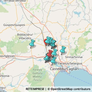 Mappa Via Matta, 09034 Villasor CA, Italia (9.78571)
