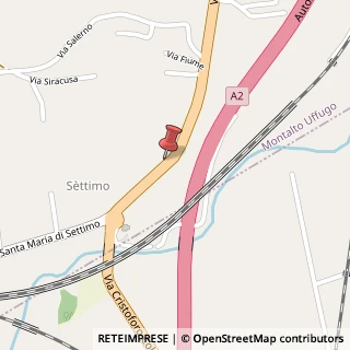 Mappa Via Trieste, 210, 87040 Montalto Uffugo, Cosenza (Calabria)