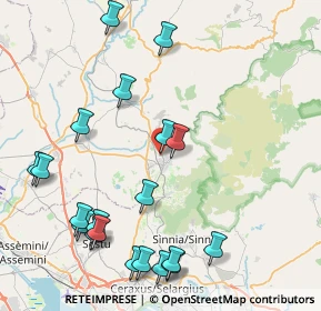 Mappa Via Gandhi, 09041 Dolianova CA, Italia (10.9735)