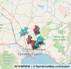 Mappa Via Gandhi, 09041 Dolianova CA, Italia (10.6405)