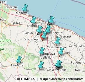 Mappa VIa Lazzaretto, 70028 Sannicandro di Bari BA, Italia (16.03647)