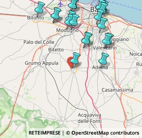 Mappa VIa Lazzaretto, 70028 Sannicandro di Bari BA, Italia (10.4095)