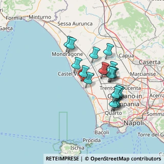 Mappa Via Giosuè Carducci, 81030 Castel Volturno CE, Italia (12.58684)