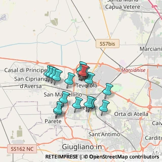 Mappa Via Teverola Casaluce Snc, 81030 Casaluce CE, Italia (2.82556)