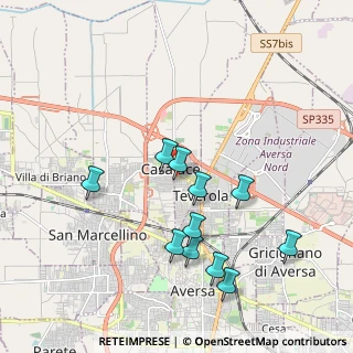 Mappa Via Teverola Casaluce Snc, 81030 Casaluce CE, Italia (2.04273)