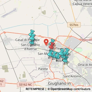 Mappa Via Michelangelo Buonarroti, 81030 Villa di Briano CE, Italia (3.27)