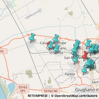 Mappa Via Pisa, 81036 San Cipriano d'Aversa CE, Italia (5.869)
