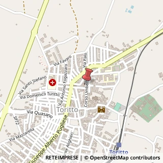 Mappa Corso Umberto I°, 37, 70020 Toritto, Bari (Puglia)