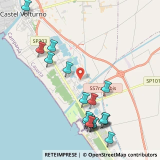 Mappa Via Marotta, 81030 Castel Volturno CE, Italia (2.8355)
